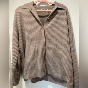Reformation Fantino cardigan size small